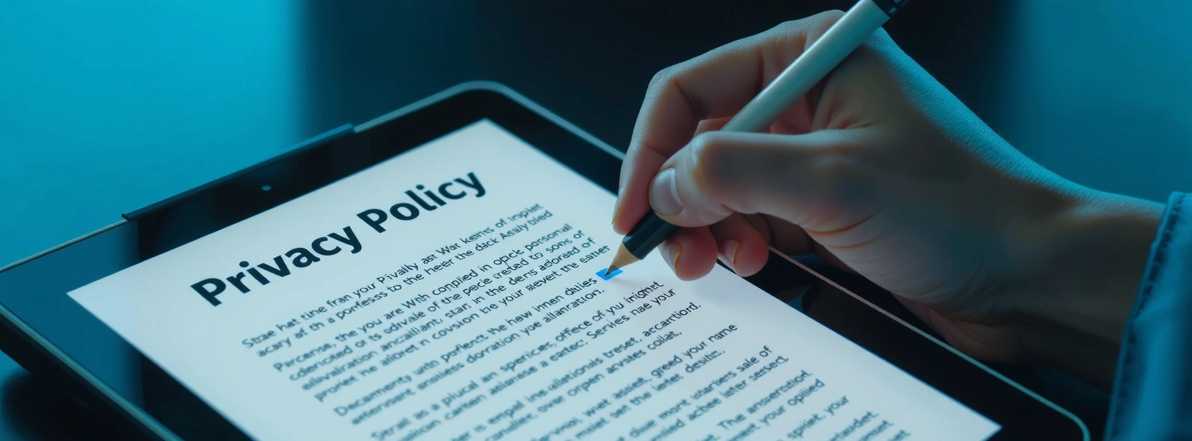 Privacy policy review